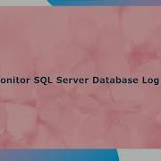 How To Monitor SQL Server Database Log Shipping