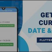How To Get Current Date Time In Flutter Application