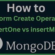 MongoDB Tutorial 6 MongoDB Create Operations InsertOne Vs InsertMany