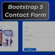 Learn To Build A Responsive Contact Form With Html Css Bootstrap Tutorial