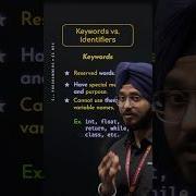 Keywords Vs Identifiers In C CPlusPlus NesoAcademy QuickConcepts