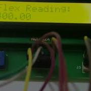 FLEX SENSOR INTERFACING WITH ARDUINO UNO LCD DISPLAY
