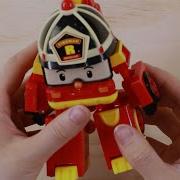 Robocar POLI Transforming ROY Toy Review Playing With Kids Little Big Play