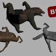 Procedural Animation Of Wolf Bear Deer Gone Wrong