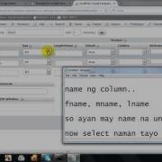FLOTECH TUTORIAL PhpMyAdmin MySQL Wamp Server Create Database Tables