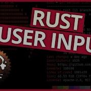 Reading User Input In Rust