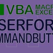 VBA Macro Excel Userform Commandbutton