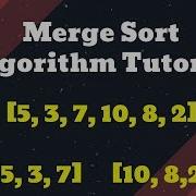 Javascript Merge Sort Algorithm Tutorial