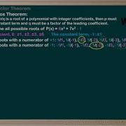 WCLN 3 5 Factor Theorem Rational Zeros Theorem With Leading Coefficient Other Than 1