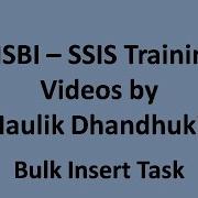 MSBI SSIS Bulk Insert Task