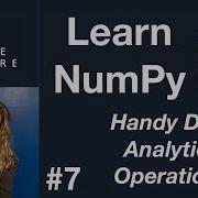 Python NumPy Tutorial For Beginners 7 Handy Data Analytics Operations