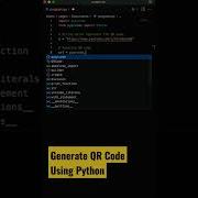 Generate QR Code Using Python Shorts Coding Programming