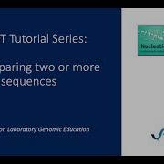 BLAST Tutorial Series Comparing Two Or More DNA Sequences