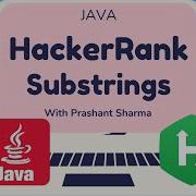 HackerRank Java Substring Certification Gold Badge