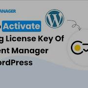 How To Activate Existing License Key Of WP Event Manager In WordPress