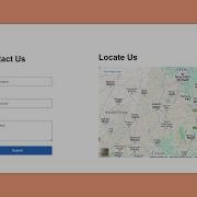 Contact Form With Google Map Using Html And Css Html Css Tutorial