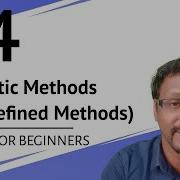 Java For Selenium 24 Java User Defined Methods Static Method Methods Rule For Variables