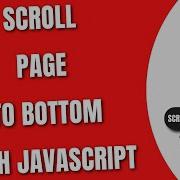 Scroll Page To Bottom With JavaScript HowToCodeSchool Com