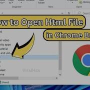 How To Open HTML File In Chrome HTML File Open In Browser