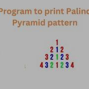Java Program To Print Palindromic Pyramid Pattern
