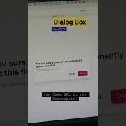 Dialog Box HTML CSS JavaScript Animation EducateKaro Com Shorts