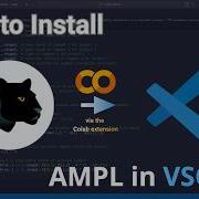 AMPL Installation For VS Code