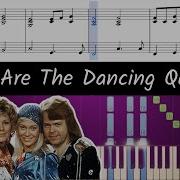 How To Play Piano Part Of Dancing Queen By ABBA Sheet Music