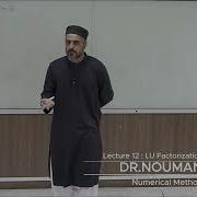 Numerical Methods Lecture 12 LU Factorization With Partial Pivoting