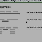 Greedy Algorithm Interval Scheduling