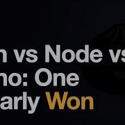 Bun Vs Node Vs Deno One Clearly Won