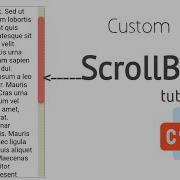 How To Create Custom ScrollBar With Css Css Scrollbar Purecss Coding