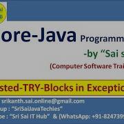 130 Nested Try Blocks In Exceptions Exceptions In Java Exception Handling Mechanism