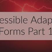AEM Forms Tutorial Making Adaptive Forms Accessible 508 Compliant Part 1