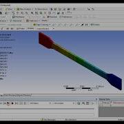 Static Structural Analysis Of Flat Tensile Test Specimen In Ansys Workbench