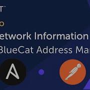 Using Ansible Postman To Get Network Information From BlueCat Address Manager