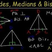 Altitudes Medians Midpoints Angle Perpendicular Bisectors
