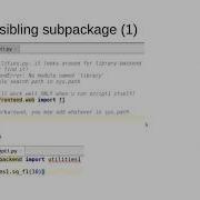 Packages 2 Import Siblings Mastering 4 Critical SKILLS Using Python
