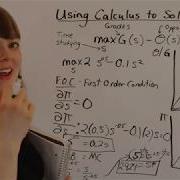 Calculus Microeconomic Models First Order Condition Second Order Condition