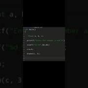 35 C Language Coding Basic Programming Exercise 36 Shorts Coding