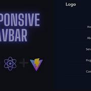 Responsive Tailwind CSS Navbar React Vite