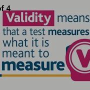 What Is Validity