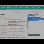 Hardcoded String Replacement With Constant In Java Code String Constant Www Easycodeforall Com