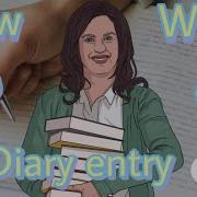 How To Write A Diary Entry English Home Language