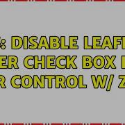 GIS Disable Leaflet Layer Check Box In A Layer Control W Zoom 3 Solutions
