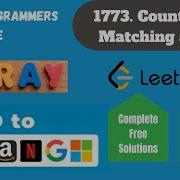 1773 Count Items Matching A Rule Zero To FAANG Kunal Assignment Solution Leetcode