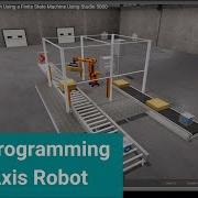 Rockwell Automation 6 Axis Robot Using A Finite State Machine Using Studio 5000