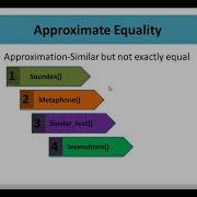 PHP Comparing String Approximate Equality Soundex Manipulating And Searching A Strings
