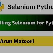 Installing Selenium For Python Selenium Python