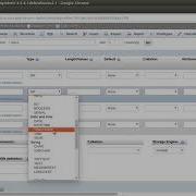 Работа с PhpMyAdmin