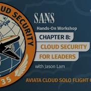 HANDS ON WORKSHOP Cloud Security For Leaders Aviata Chapter 8